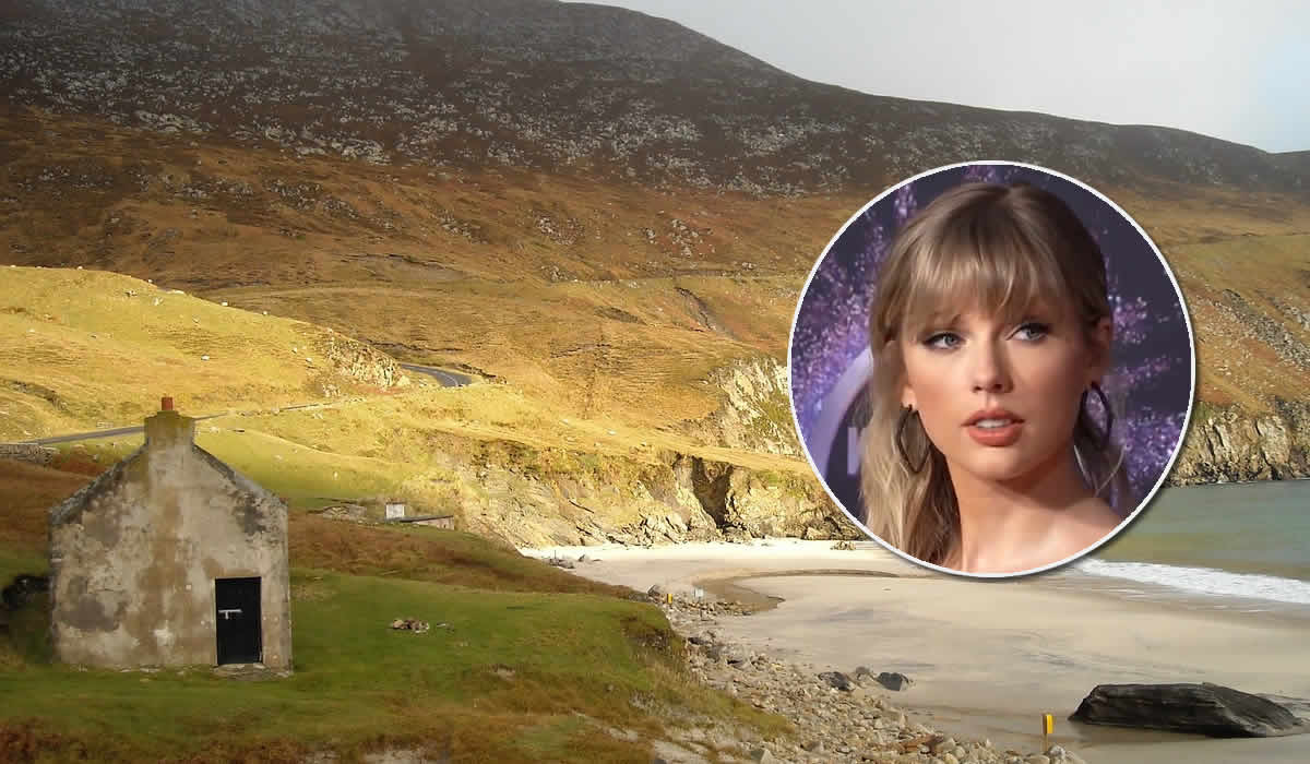 A visita de Taylor Swift ao oeste da Irlanda