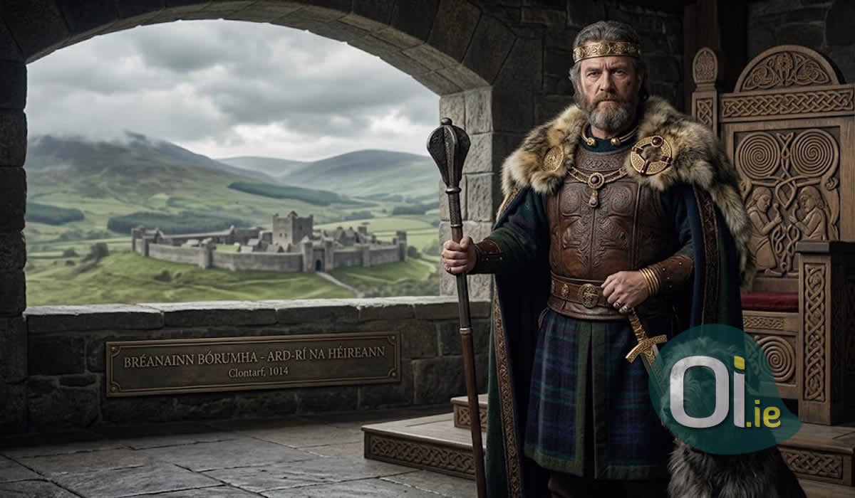 Ireland monarchy, history of Ireland, did Ireland have a monarchy, Irish kings, High King of Ireland, Brian Boru, Irish queens, Queen Maeve, Grace O’Malley, medieval Ireland, provinces of Ireland, Irish dynasties,