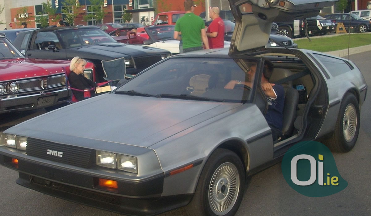 DeLorean, carro do filme “de Volta para o Futuro”, é orgulho da Irlanda do Norte