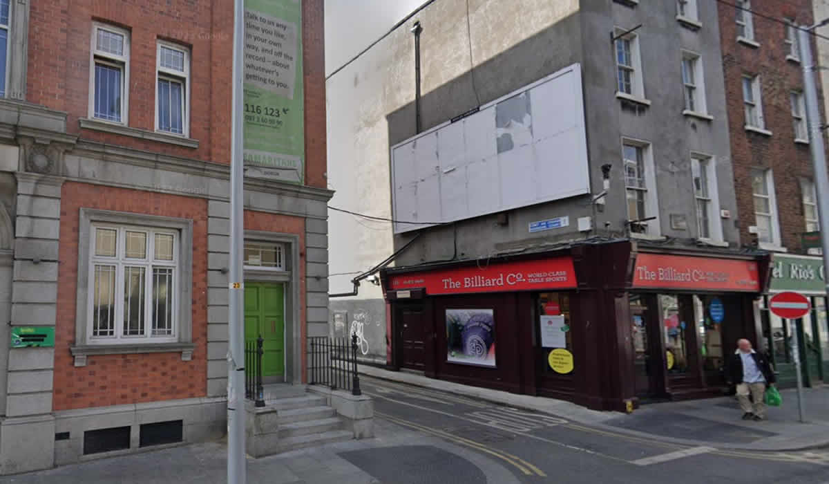 Dublin Street closed off due to anti social, littering and drug use problems